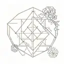 exo kpop logo tattoo design idea