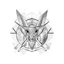 Zodiac signs gemini, leo, sagittarius  tattoo design idea