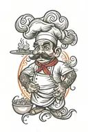 peruvian chef tattoo design tattoo design idea
