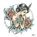 misunderstood empath protection tattoo design idea