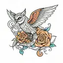 misunderstood empath protection tattoo design idea