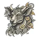 ALF tattoo design idea