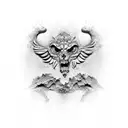 NAME "CAETANO" WRITEN ON STONE OR MARBEL, ANTIQUE, ULTRA REALISTIC, DRAMATIC, BLACK AND WHITE, GREY SCALE, 4K tattoo design idea