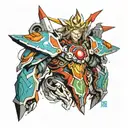 xenoblade monado  tattoo design idea