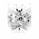 combinations of letters of marcelo tattoo design idea