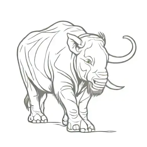 big five  tattoo design idea