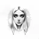 Andrea Text tattoo design idea