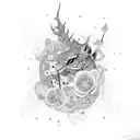 Andrea Text tattoo design idea