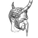 loki kill baldur as atreus from god of war  tattoo design idea