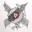 a tattoo inspired by linkin park waiting for the end tattoo design idea