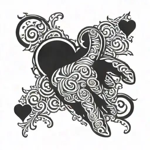 sigialisym love and luck knuckle tattoo tattoo design idea