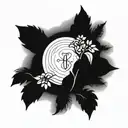 mustard seed faith Christianity tattoo design idea