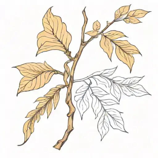 ginger, cinnamon, and a lance tattoo design idea