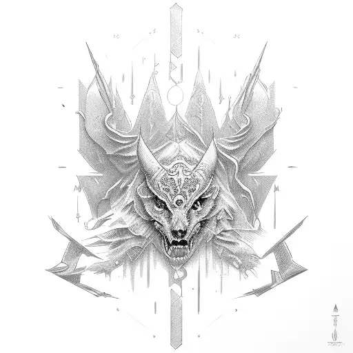 mafia tattoo design idea