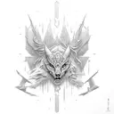 mafia tattoo design idea