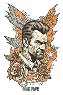 Max Payne tattoo design idea