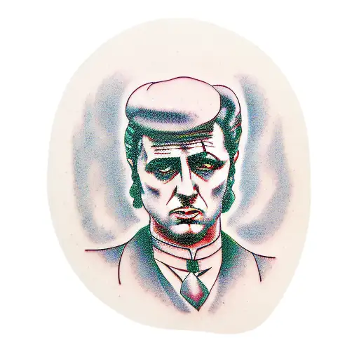 don corleone humble tattoo design idea