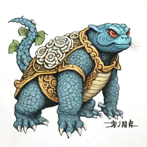 master oogway tattoo design idea