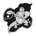 simple master oogway tattoo design tattoo design idea