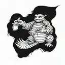 simple master oogway tattoo design tattoo design idea