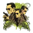 matrix tattoo design idea