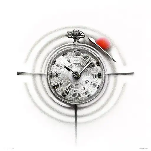 Salvador Dalis's Persistence of Memory but with human hearts instead of clocks tattoo design idea