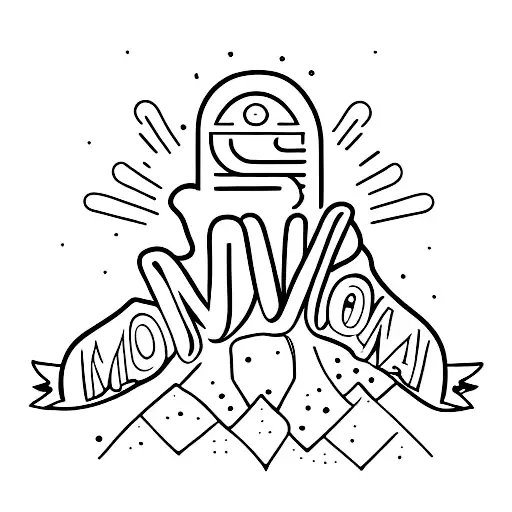 the name Moya with pinky promise with name Coyle tattoo design idea