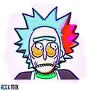 Rick from rick and morty tattoo design idea