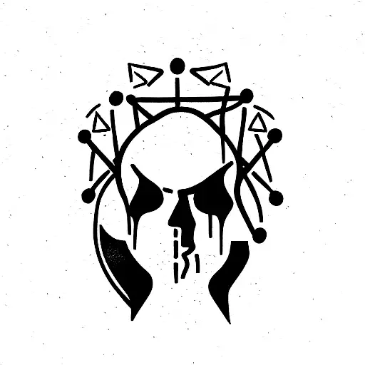 wounded healer  tattoo design idea