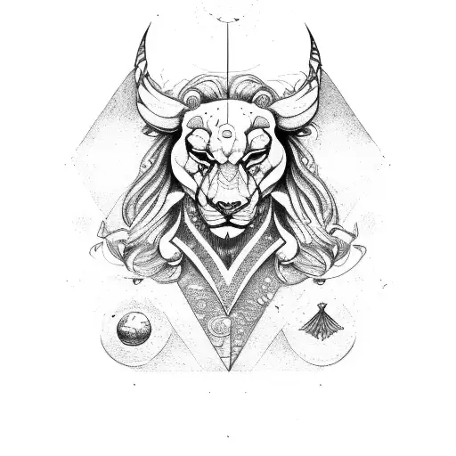 leo, libra and Pisces  tattoo design idea