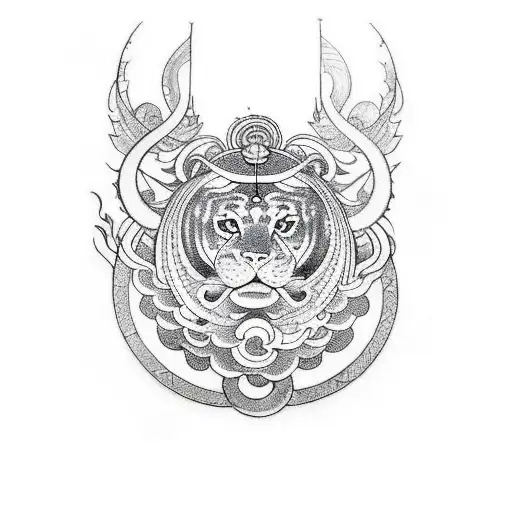 leo, libra and Pisces  tattoo design idea