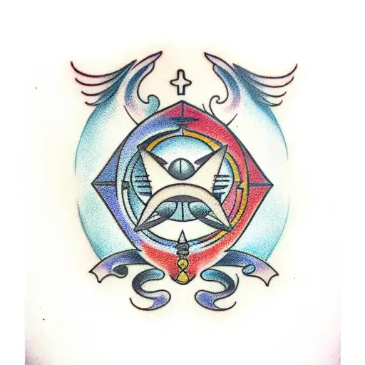 leo, libra and Pisces  tattoo design idea