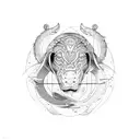 leo, libra and Pisces  tattoo design idea