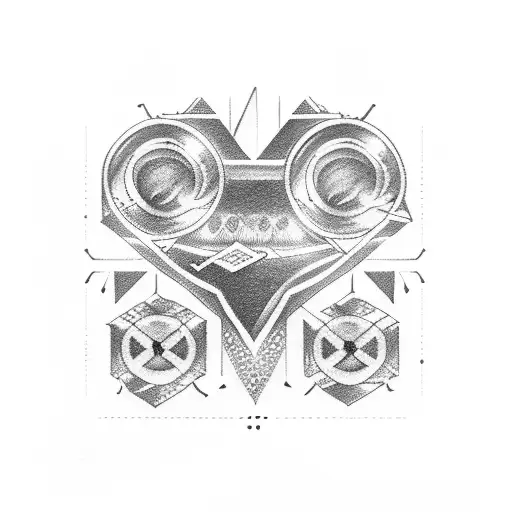 someone playing the slot machine hitting triple 7 tattoo design idea