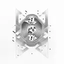 someone playing the slot machine hitting triple 7 tattoo design idea