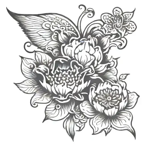 Opium tattoo design idea
