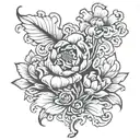 Opium tattoo design idea