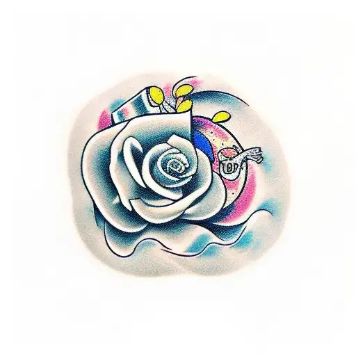 i could die in this moment, forever young!  tattoo design idea