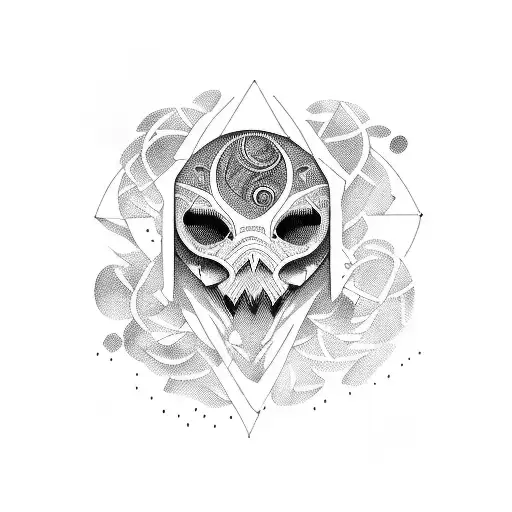 sunrise tattoo design idea