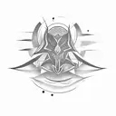 sunrise tattoo design idea