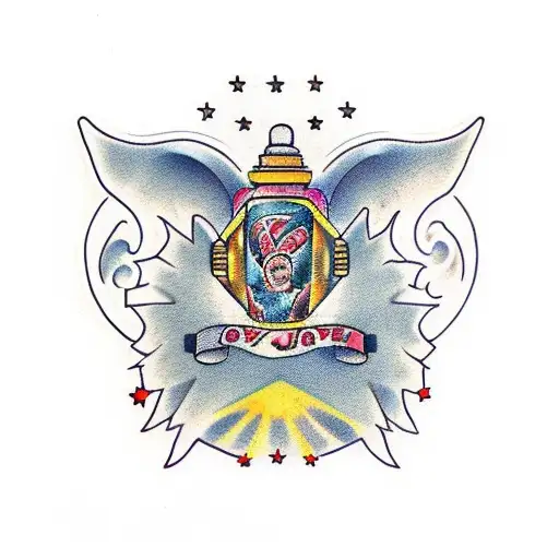 agape love tattoo design idea