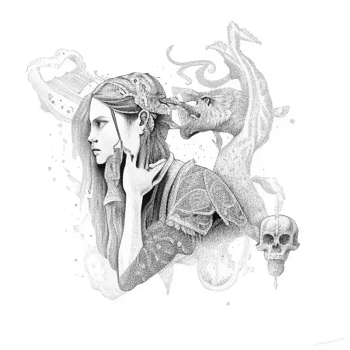 Noah, Juliet, Samuel  tattoo design idea