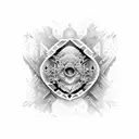 agape love tattoo design idea