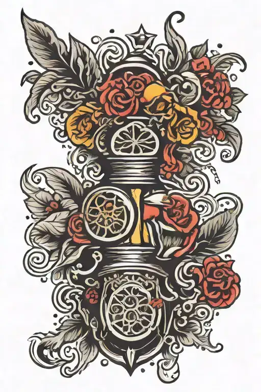 Salt and Pepper tattoo design idea