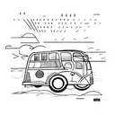 An old nyc bus tattoo design idea