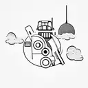An old nyc bus tattoo design idea