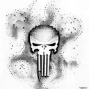punisher ak47 tattoo design idea