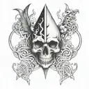 hermetics principle tattoo design idea