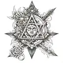 hermetics principle tattoo design idea