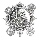 hermetics principle tattoo design idea